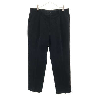 LANVIN LA COLLECTION ランバンコレクション 日本製 コーデュロイパンツ 94 ブラック