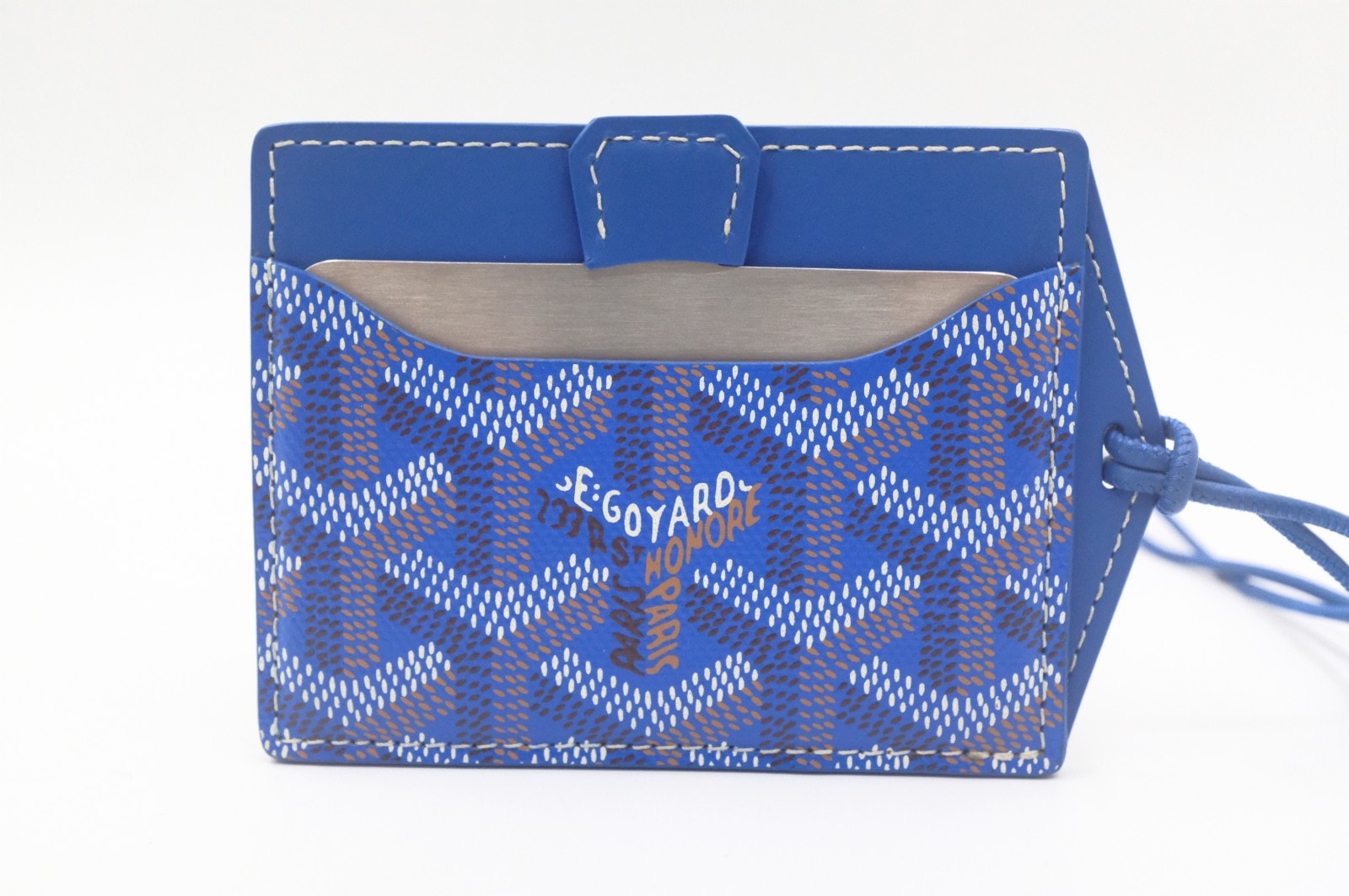 A (未使用に近い)】GOYARD ゴヤール セナ ナノ キーリング 小銭入れ