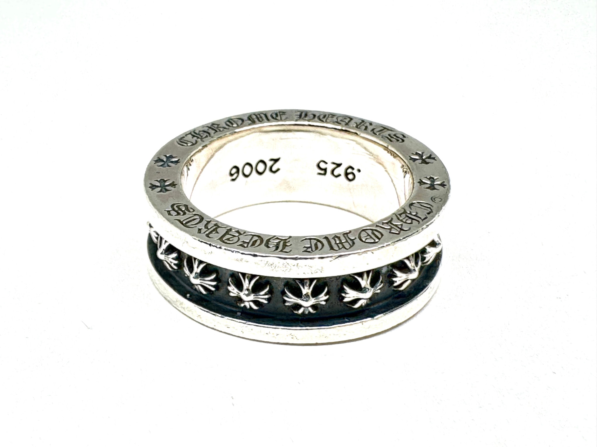 Chrome Hearts Mini CH Plus Ring "Silver"
