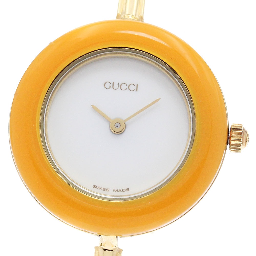 ★内箱付き グッチ チェンジベゼル  11/12.2 レディース 【中古】