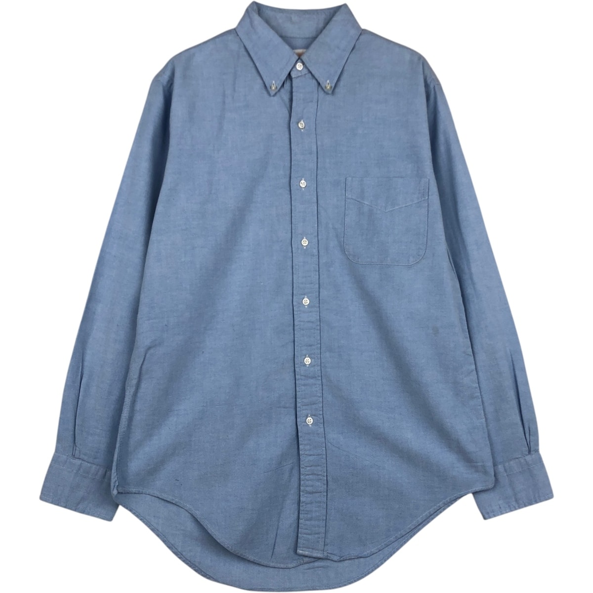 古着 70~80年代 ブルックスブラザーズ Brooks Brothers BROOKSGATE 長袖 ボタンダウンシャツ USA製 メンズM相当 ヴィンテージ/eaa617292