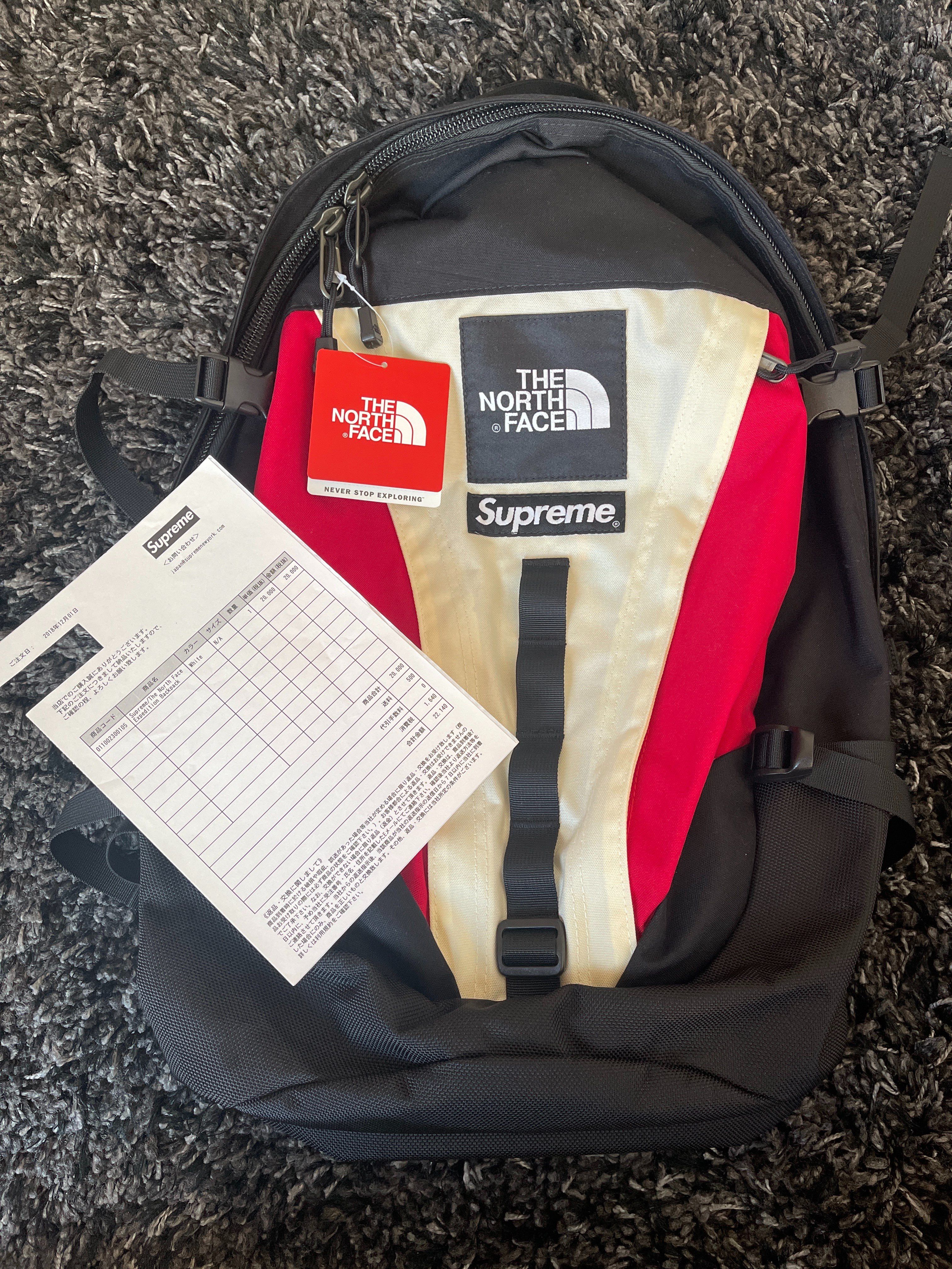 Supreme x The North Face Backpack "White" NM81876I / NF0A3SE6