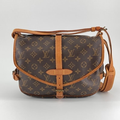 LOUIS VUITTON(ルイ・ヴィトン) モノグラム ソミュール M42256 ショルダーバッグ ブラウン
