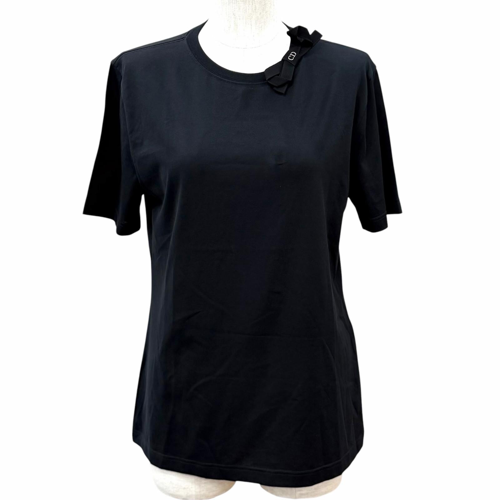 極美品 ディオール フィット Tシャツ ブラック M 653T13A4M21