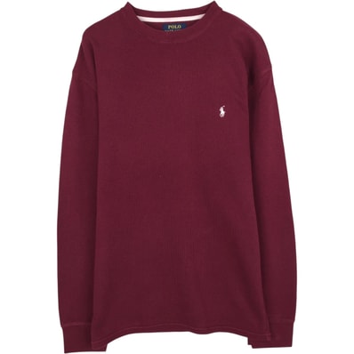 古着 ラルフローレン Ralph Lauren POLO RALPH LAUREN サーマルロンT ワッフル メンズXL相当/eaa632183