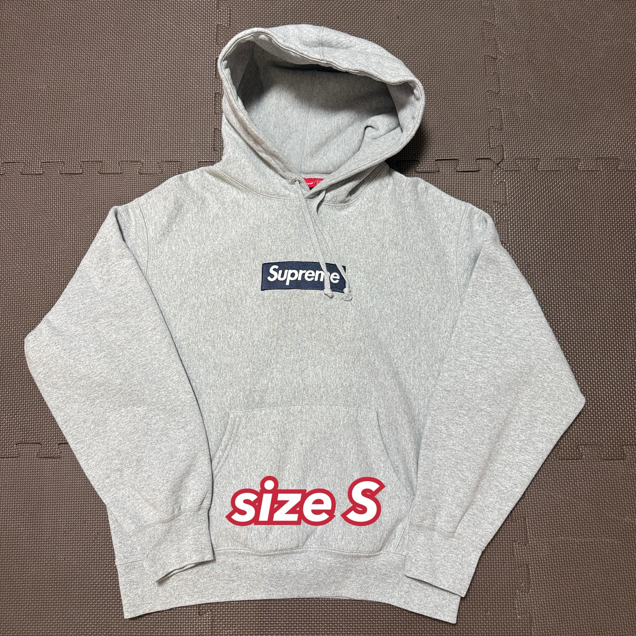 Supreme Box Logo Hooded Sweatshirt (25FW) "Heather Grey"