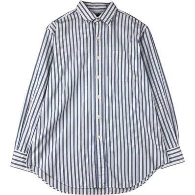 古着 ラルフローレン Ralph Lauren POLO by Ralph Lauren ANDREW 長袖 コットンストライプシャツ メンズM相当/eaa591759
