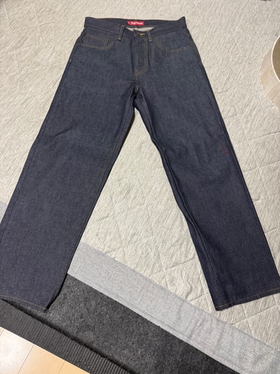 Supreme Rigid Loose Fit Selvedge Jean (26SS) "Rigid Indigo"