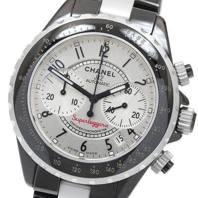 ☆美品 シャネル J12 スーパーレッジェーラ H1624 メンズ 【中古】