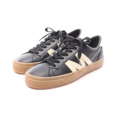 モンクレール MONCLER MONACO 2 モナコ スニーカー 靴 レザー メンズ グレー系 / ホワイト系 4M00180M6071P9042 【新品】