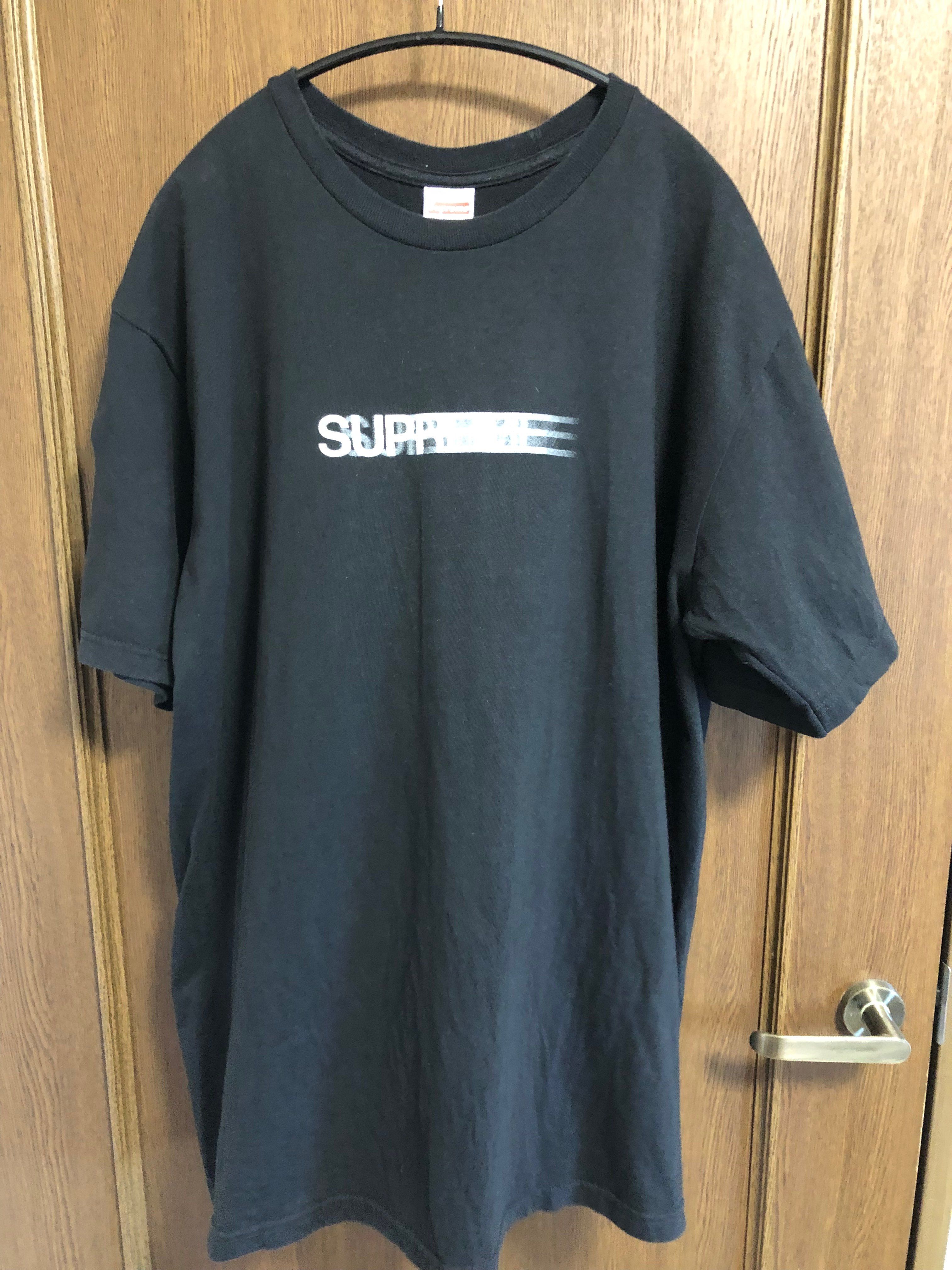 Supreme Motion Logo Tee "Black" (20SS)