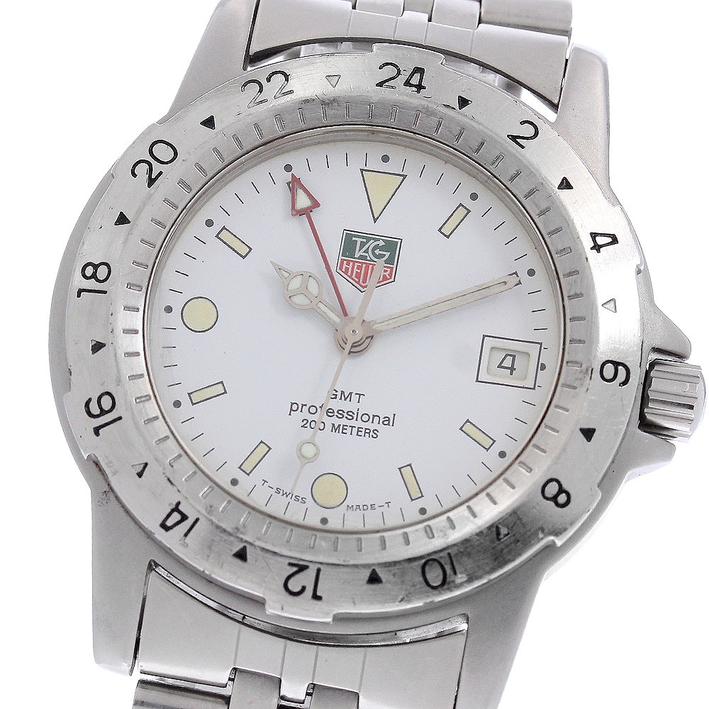 タグホイヤー プロフェッショナル200 GMT メンズ 【中古】