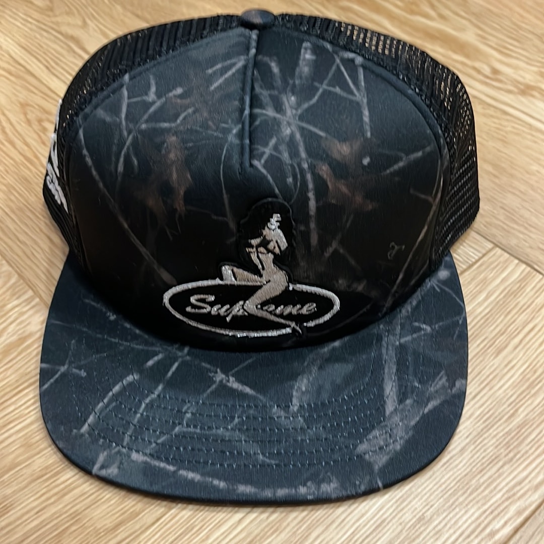 Supreme Pinup Mesh Back 5-Panel "TrueTimber Conceal Black Camo"