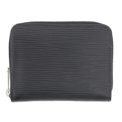 LOUIS VUITTON ルイ・ヴィトン ジッピー コインパース コインケース M60152 エピレザー ブラック シルバー金具 メンズ【中古】