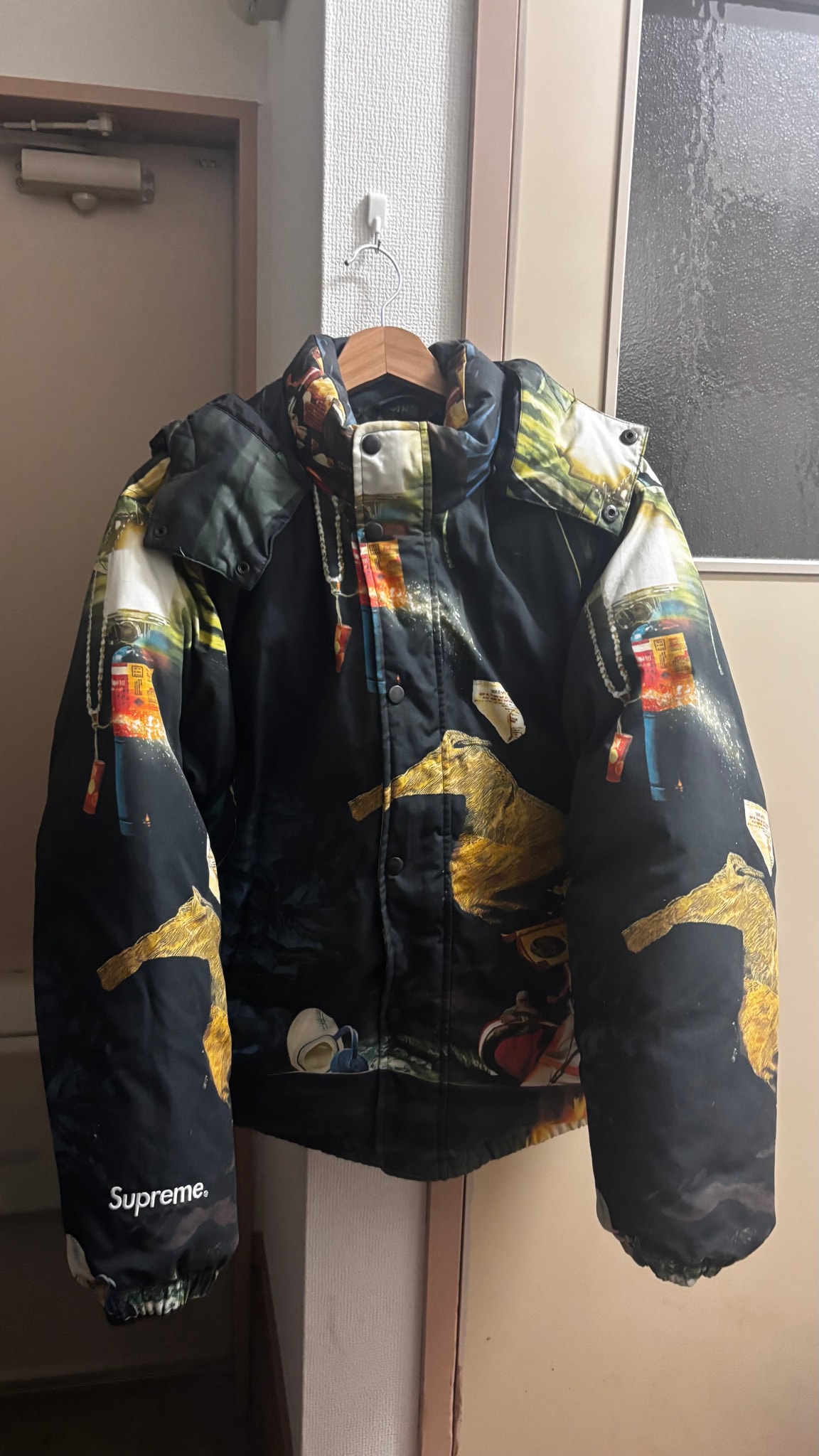 Supreme Firecracker Down Jacket "Black"