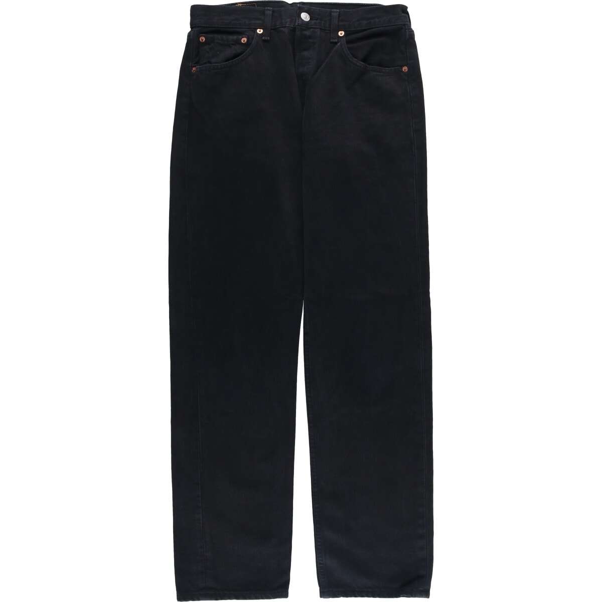 古着 リーバイス Levi's 501 ユーロモデル ブラックデニム ストレートデニムパンツ メンズw30相当/eaa588182