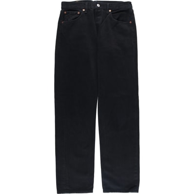 古着 リーバイス Levi's 501 ユーロモデル ブラックデニム ストレートデニムパンツ メンズw30相当/eaa588182