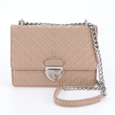 ■美品 プラダ マドラス チェーンショルダーバッグ レザー