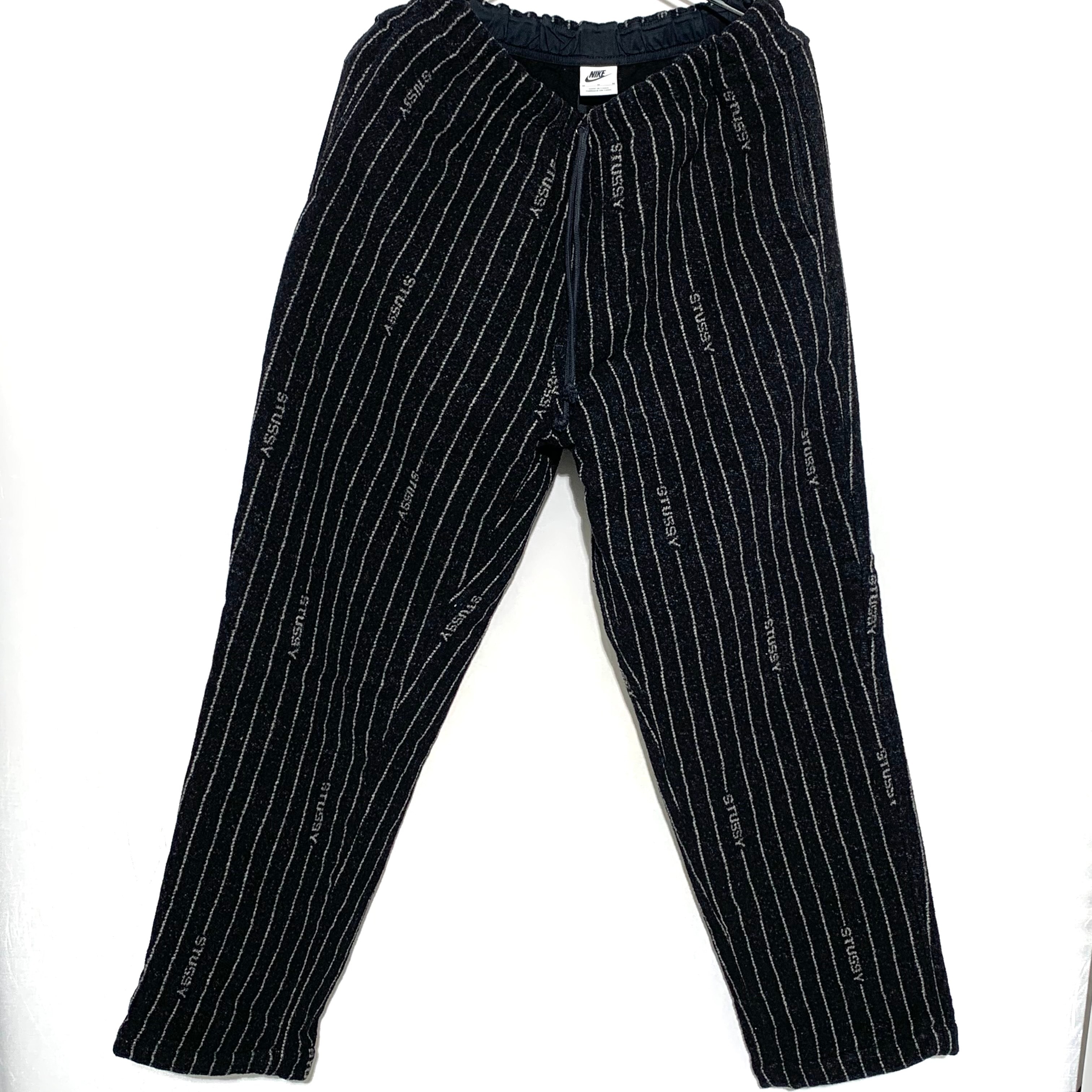 Stussy x Nike Striped Wool Pants 