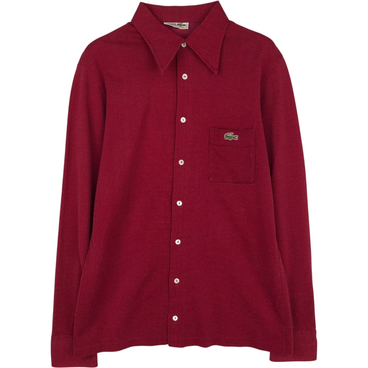 古着 ラコステ LACOSTE CHEMISE フレンチラコステ 長袖 シャツ メンズXL相当/eaa633572