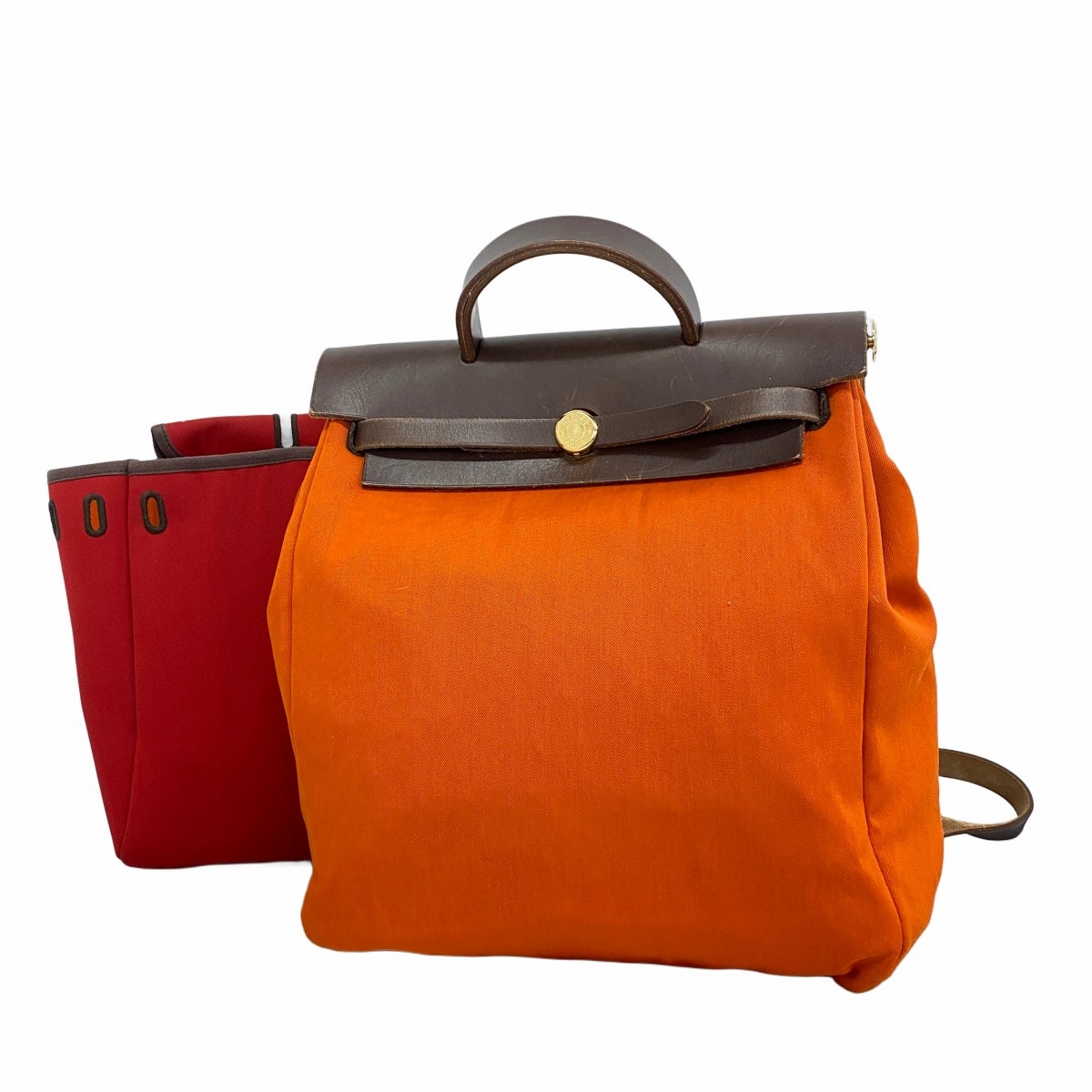 エルメス エールバッグジップPM トワルオフィシエ ピンク レディース 