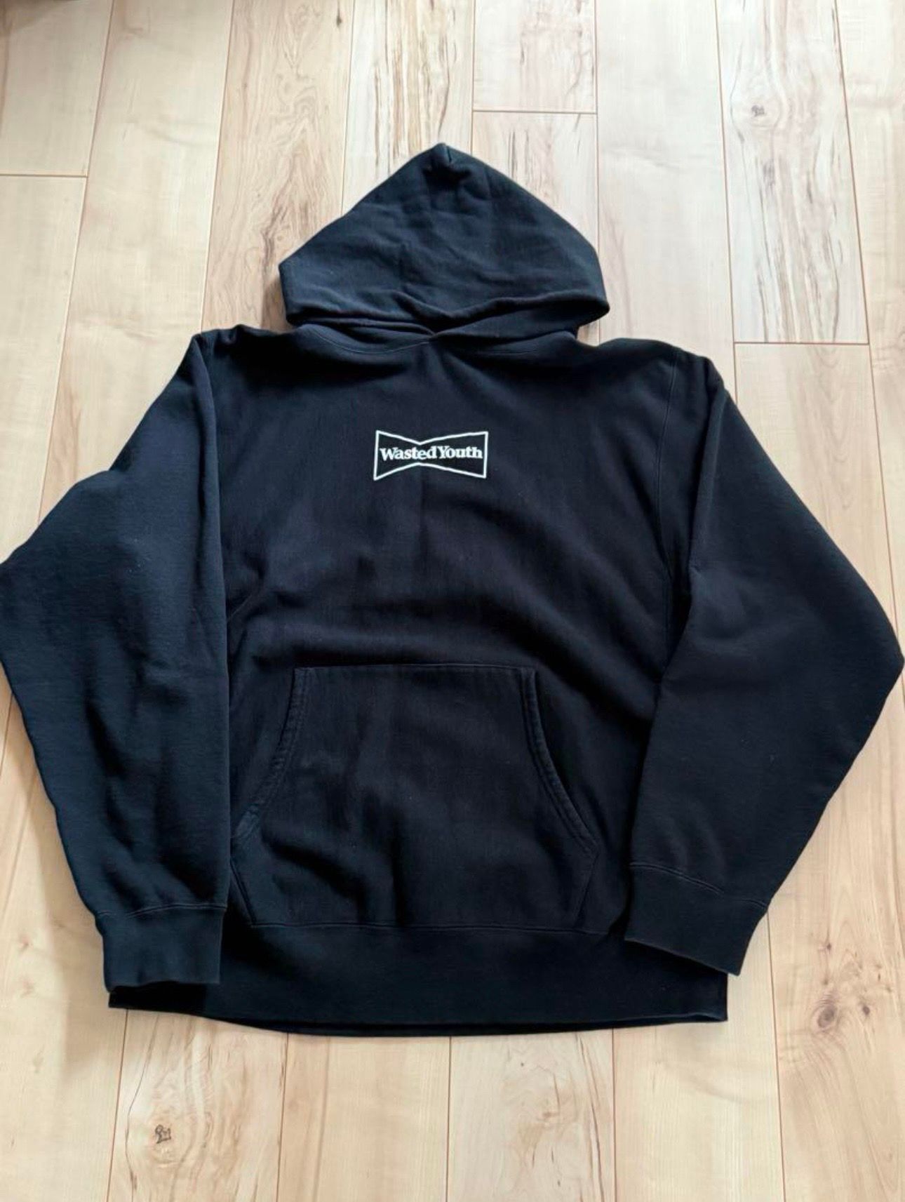 Wasted Youth Hoodie #2 "Black" / VERDY