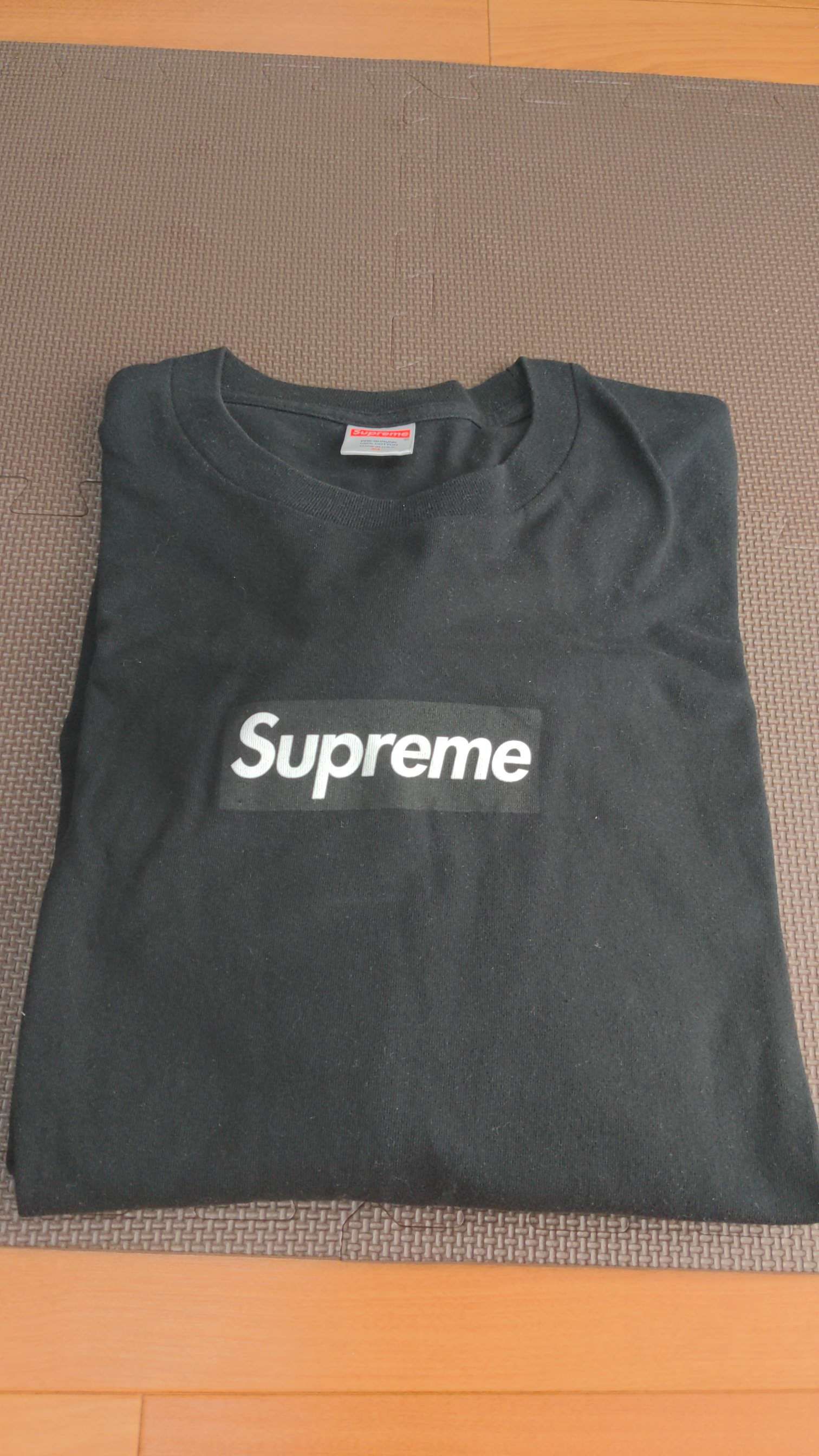 Supreme Box Logo L/S Tee "Black"