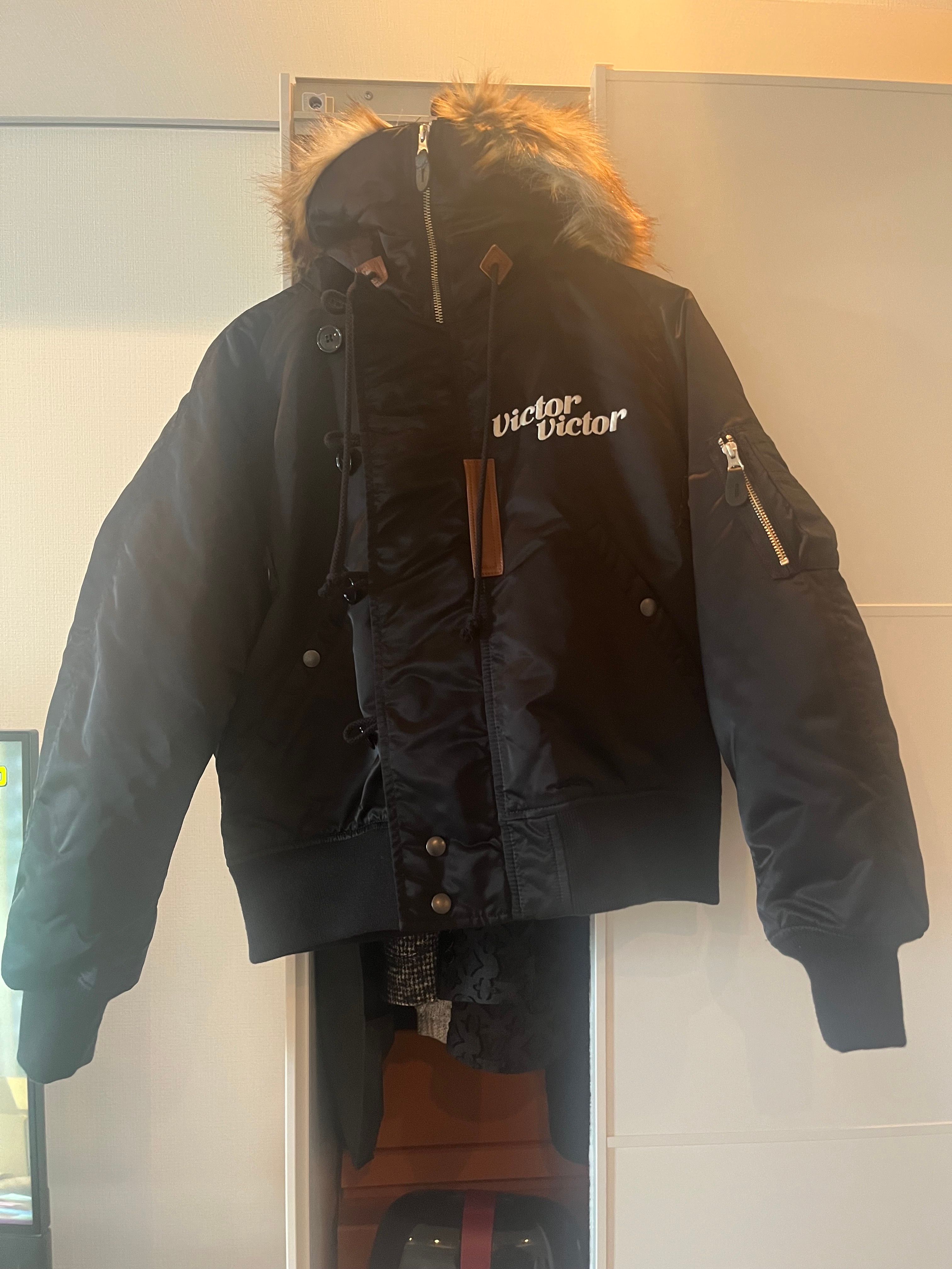 Victor Victor Worldwid N2 Flight Jacket "Black"