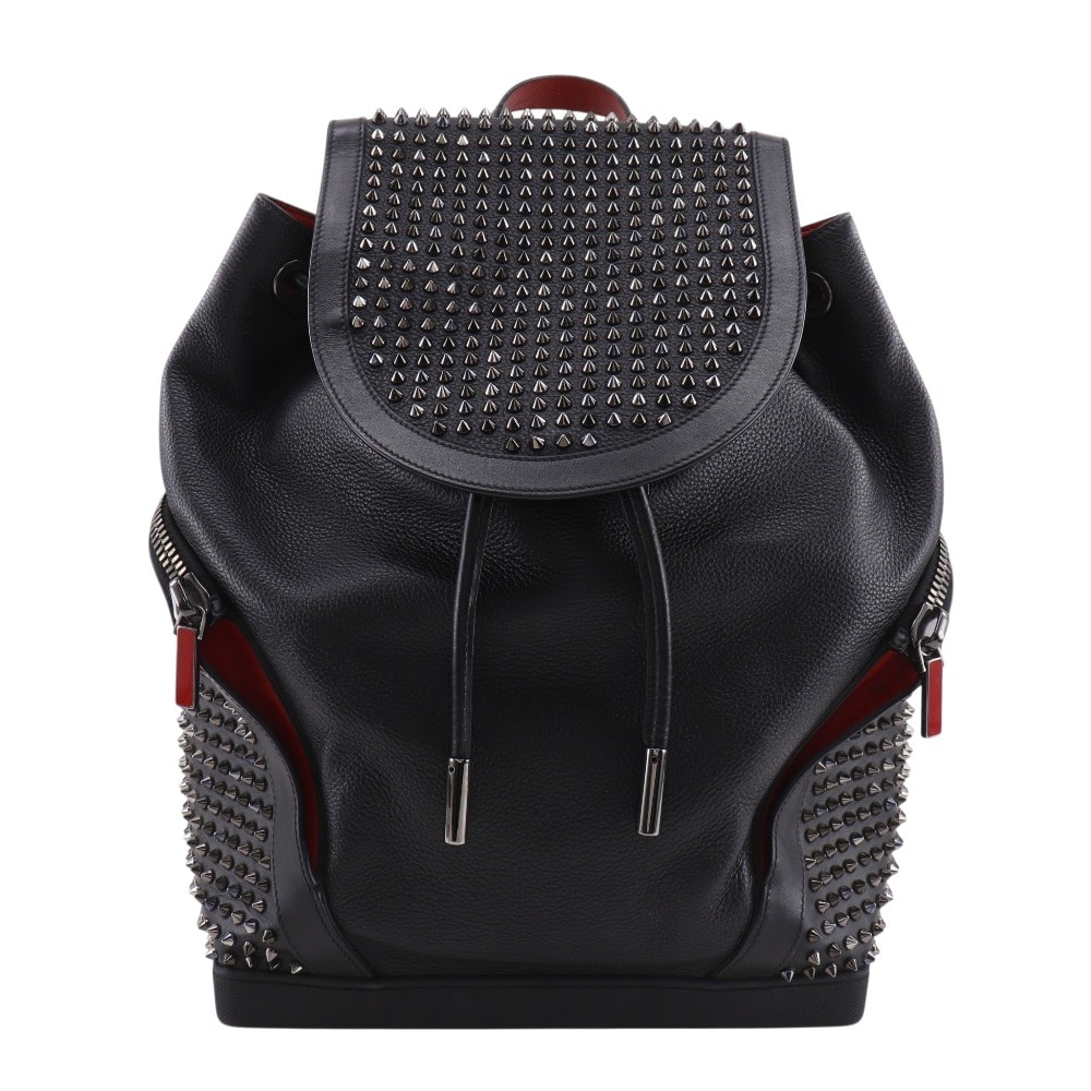 クリスチャンルブタン エクスプローラーファンク スタッズ メンズリュック・デイパ