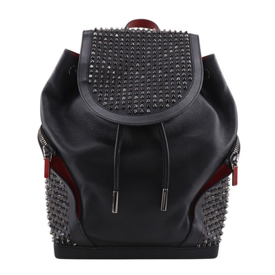 クリスチャンルブタン エクスプローラーファンク スタッズ メンズリュック・デイパ