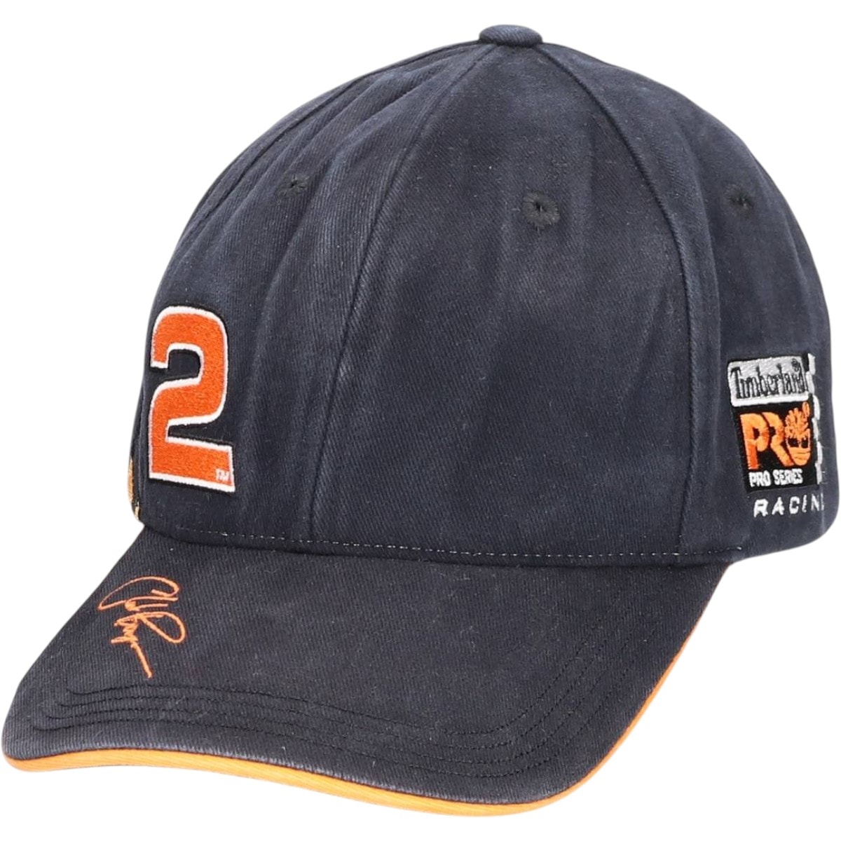 古着 ティンバーランド Timberland RCR ファイヤーパターン レーシング 6パネルキャップ フリーサイズ相当/gaa005953