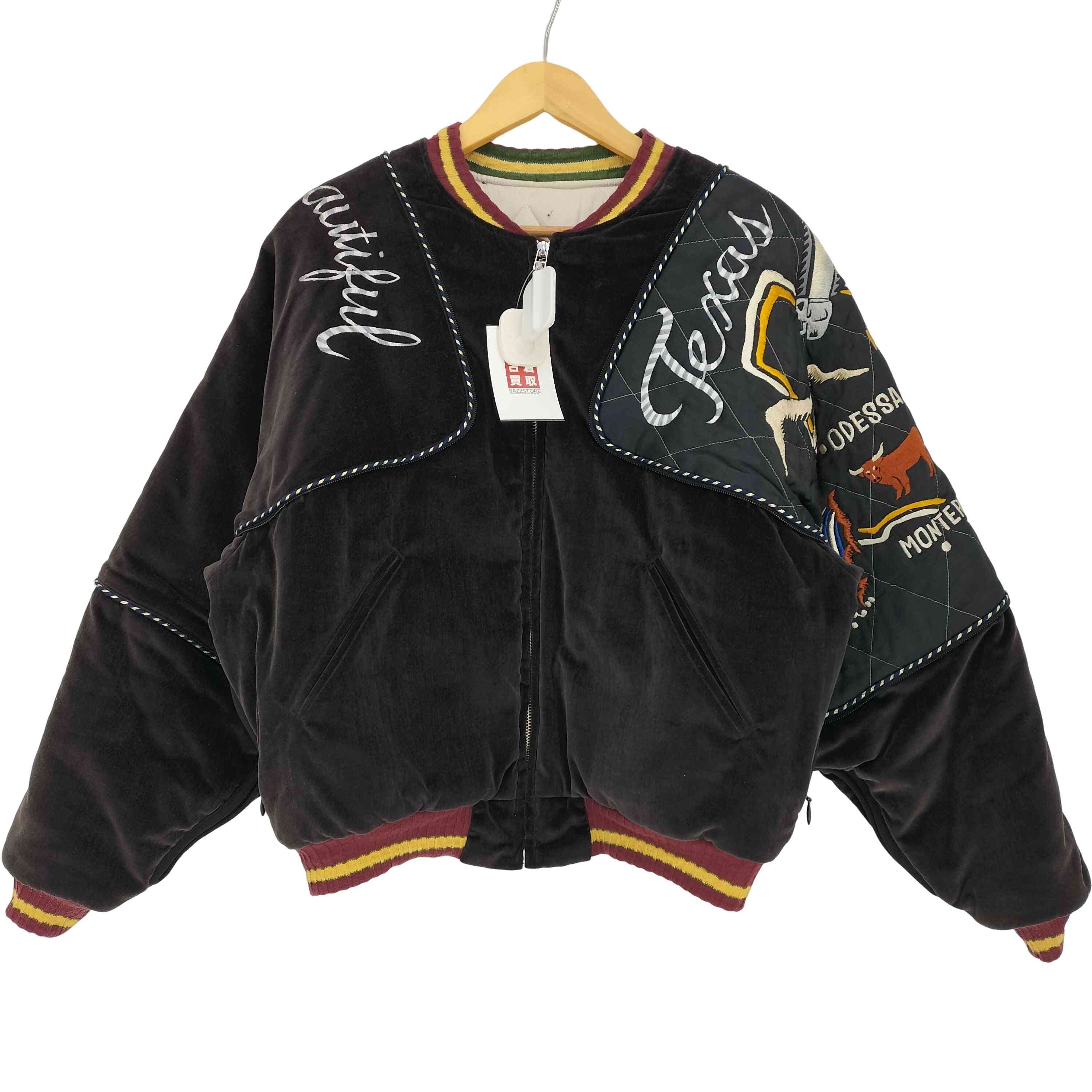 KAPITAL MA-1ナイロン シャムボマーJKT Lサイズ 完売品 KAPITAL MA-1 NYLON SHAM BOMBER JACKET 