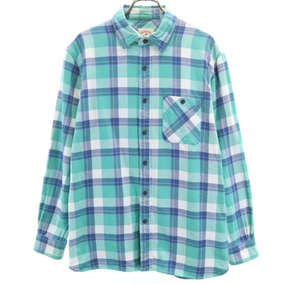 Brooks Brothers ブルックスブラザーズ チェック柄 長袖 シャツ S グリーン系 Red Fleece