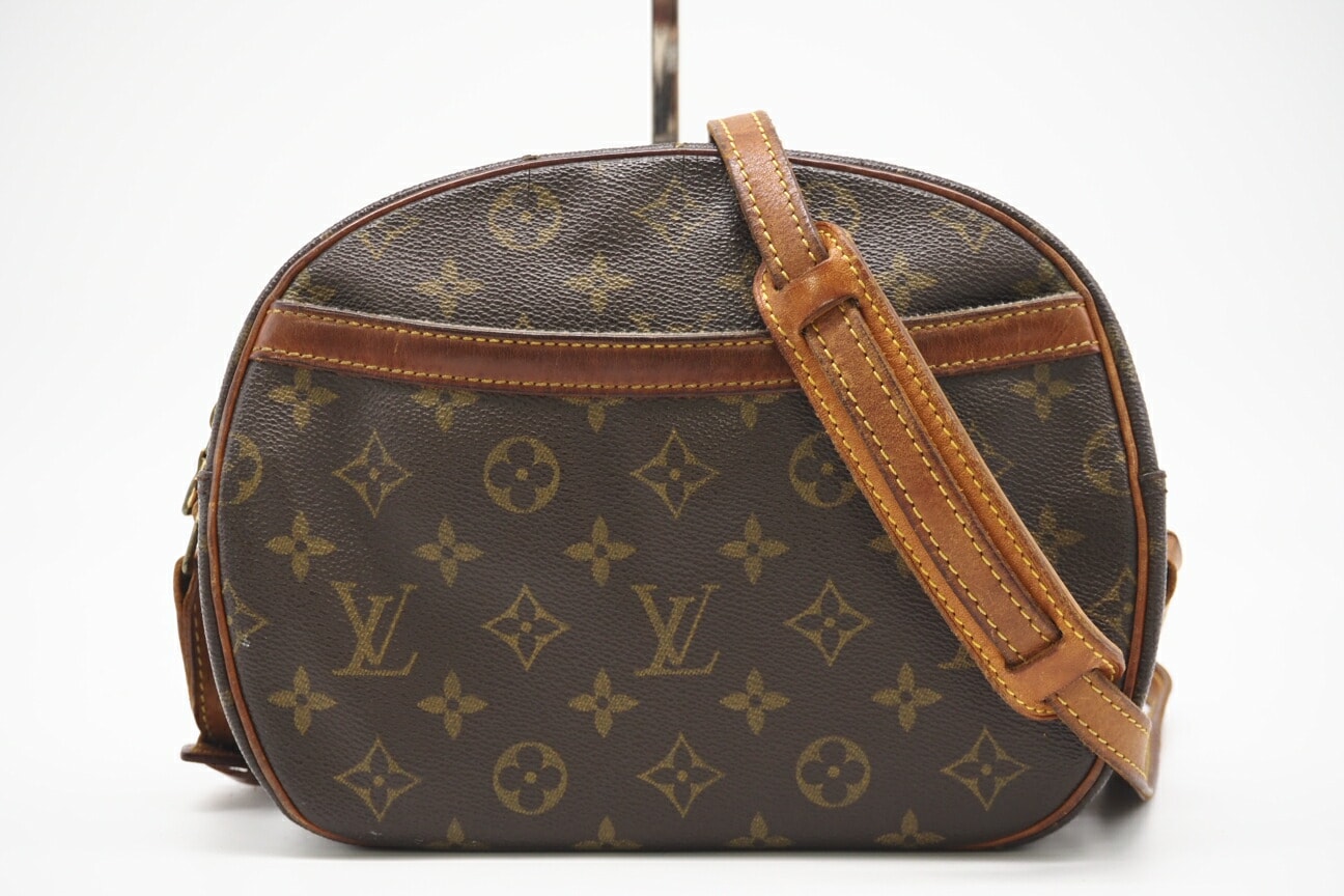 LOUIS VUITTON ルイ・ヴィトン モノグラム ブロワ M51221 ショルダーバッグ ブラウン コーティングキャンバス レディース