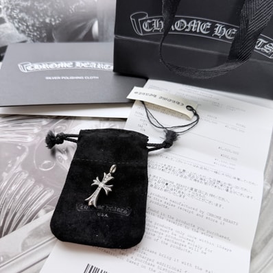 Chrome Hearts TNY CRSF P DMND "Silver"