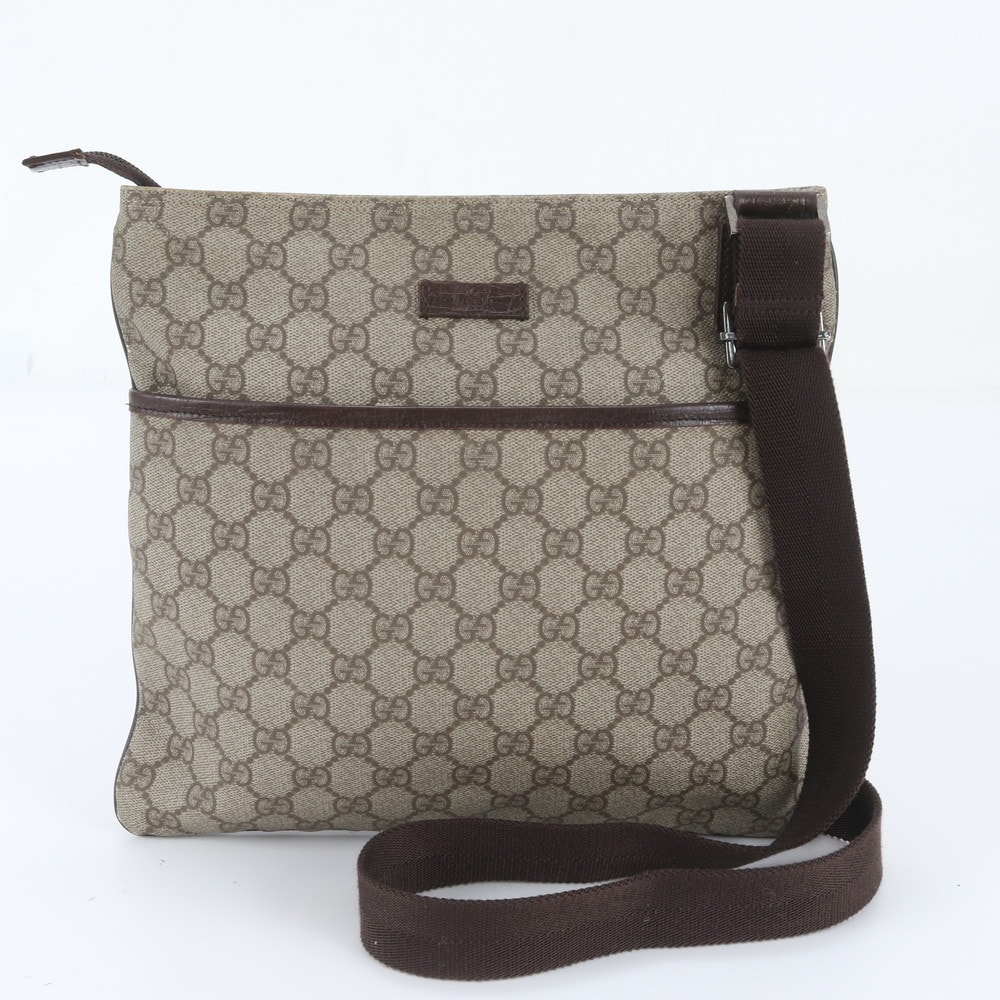 ■美品 グッチ GGスプリーム 141626 ショルダーバッグ