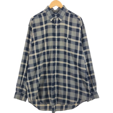 古着 ラルフローレン Ralph Lauren BLAIRE 長袖 ボタンダウンチェックシャツ メンズL相当/eaa473766