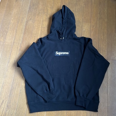 Supreme Box Logo Hooded Sweatshirt "Black" (23FW)