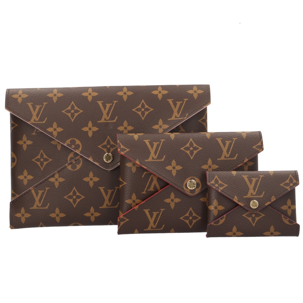 ルイヴィトン ポシェット・キリガミ モノグラム ポーチ モノグラムキャンバス M62034 レディース LOUIS VUITTON  中古