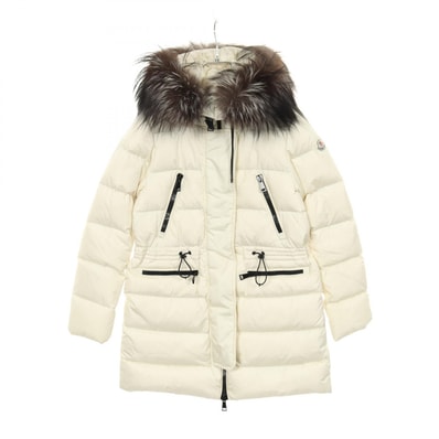 モンクレール MONCLER APHROTITI アフィロッティ ダウンジャケット 衣料品 アウター ナイロン レディース ホワイト系 4988525 【中古】