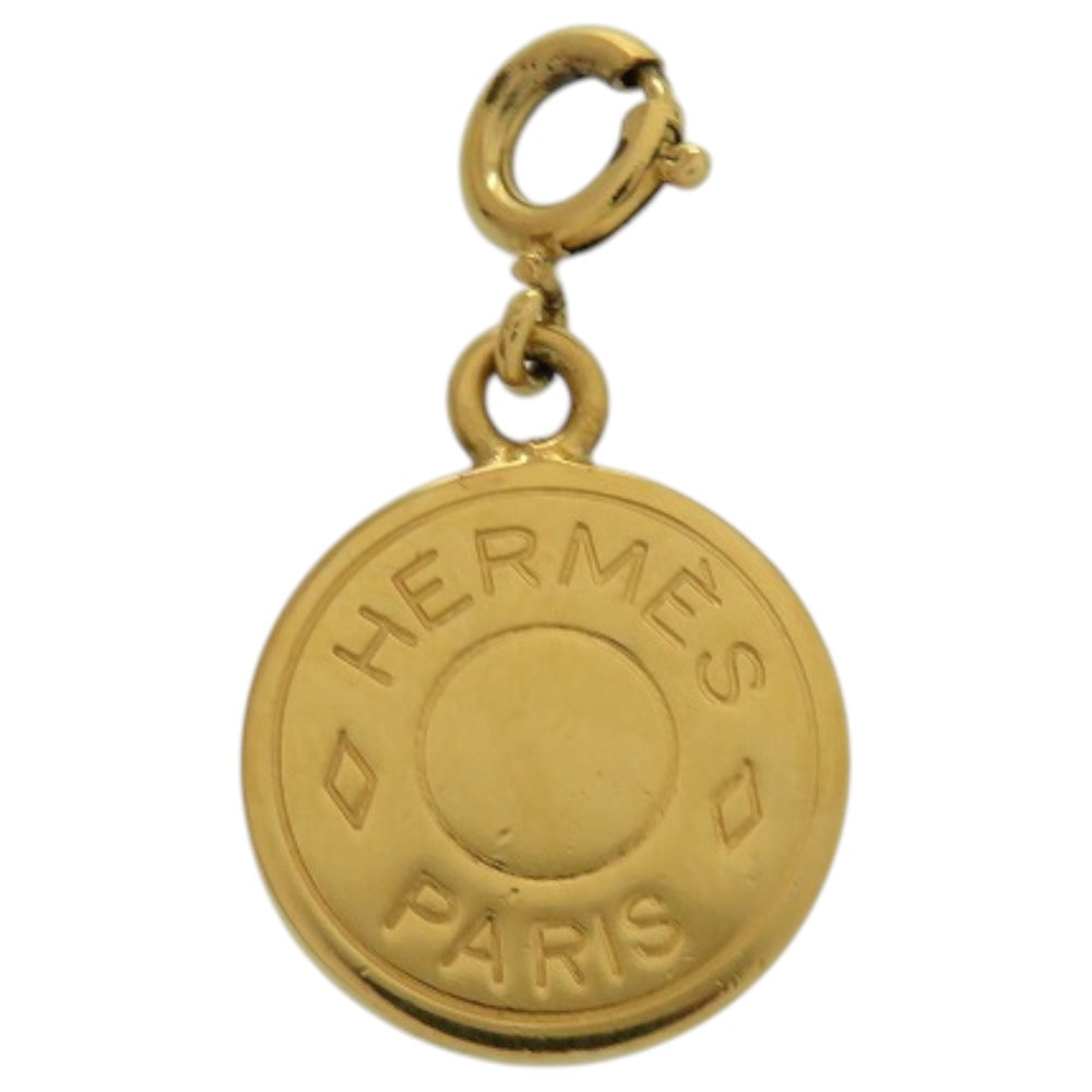 エルメス  セリエ   メタル  ゴールド   ペンダントトップ