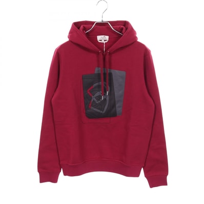 エルメス HERMES パーカー 衣料品 トップス コットン ボルドー メンズ ボルドー系 / グレー系 【中古】