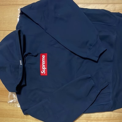 Supreme Box Logo Hooded Sweatshirt "Navy" (24FW)