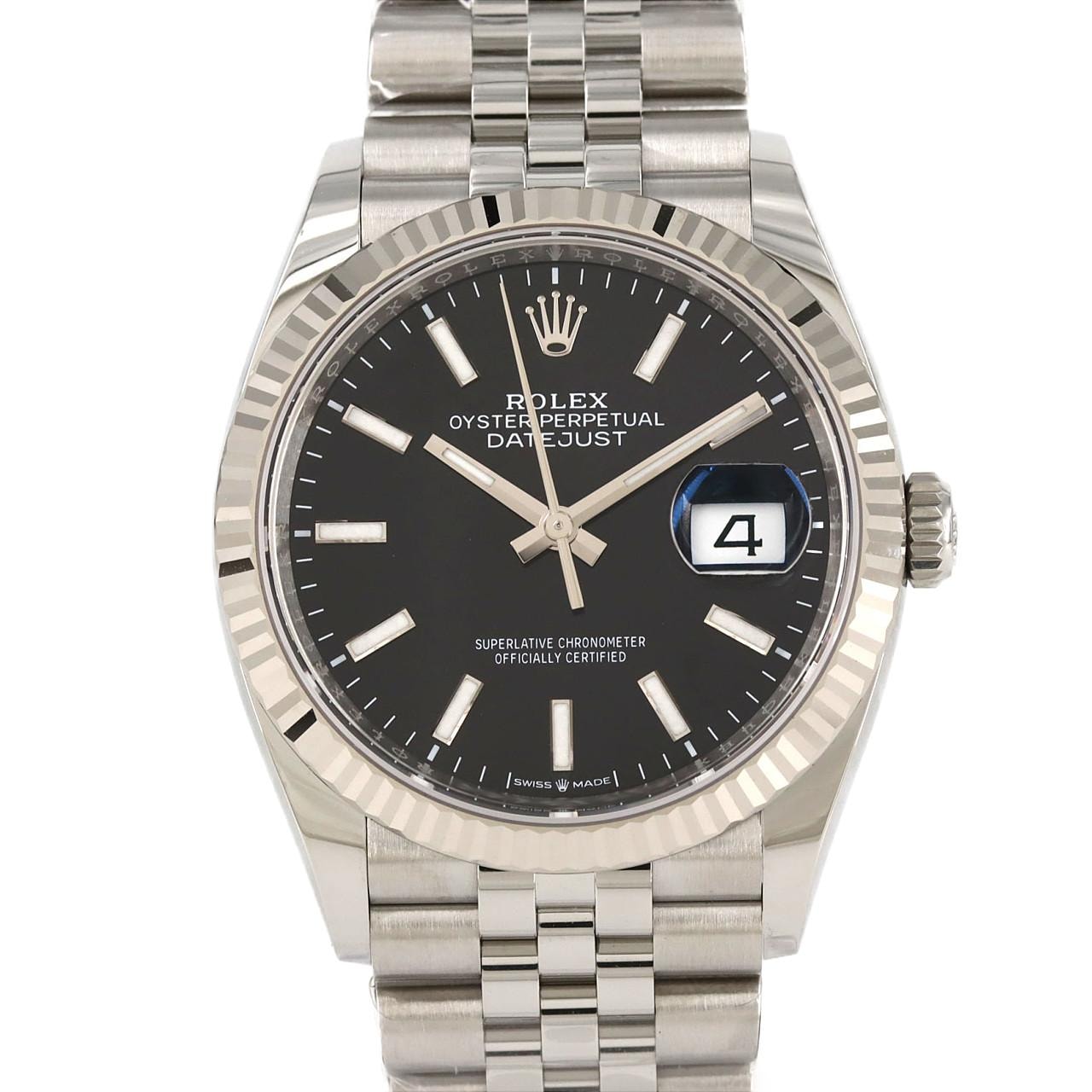 【新品】ロレックス デイトジャスト 126234 SSxWG 自動巻