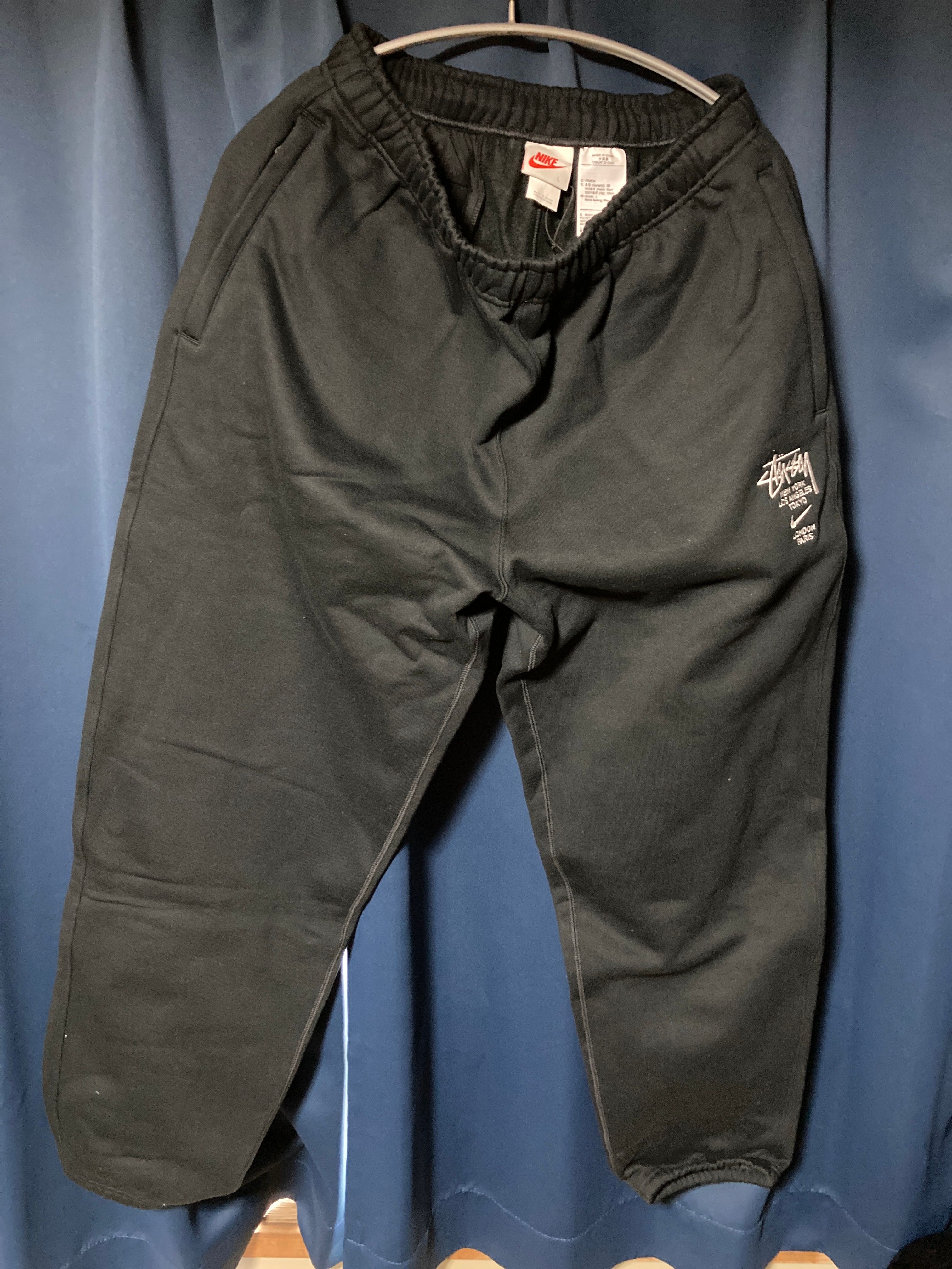 Nike x Stussy International Sweatpants (US Size) "Black" DC4227-010
