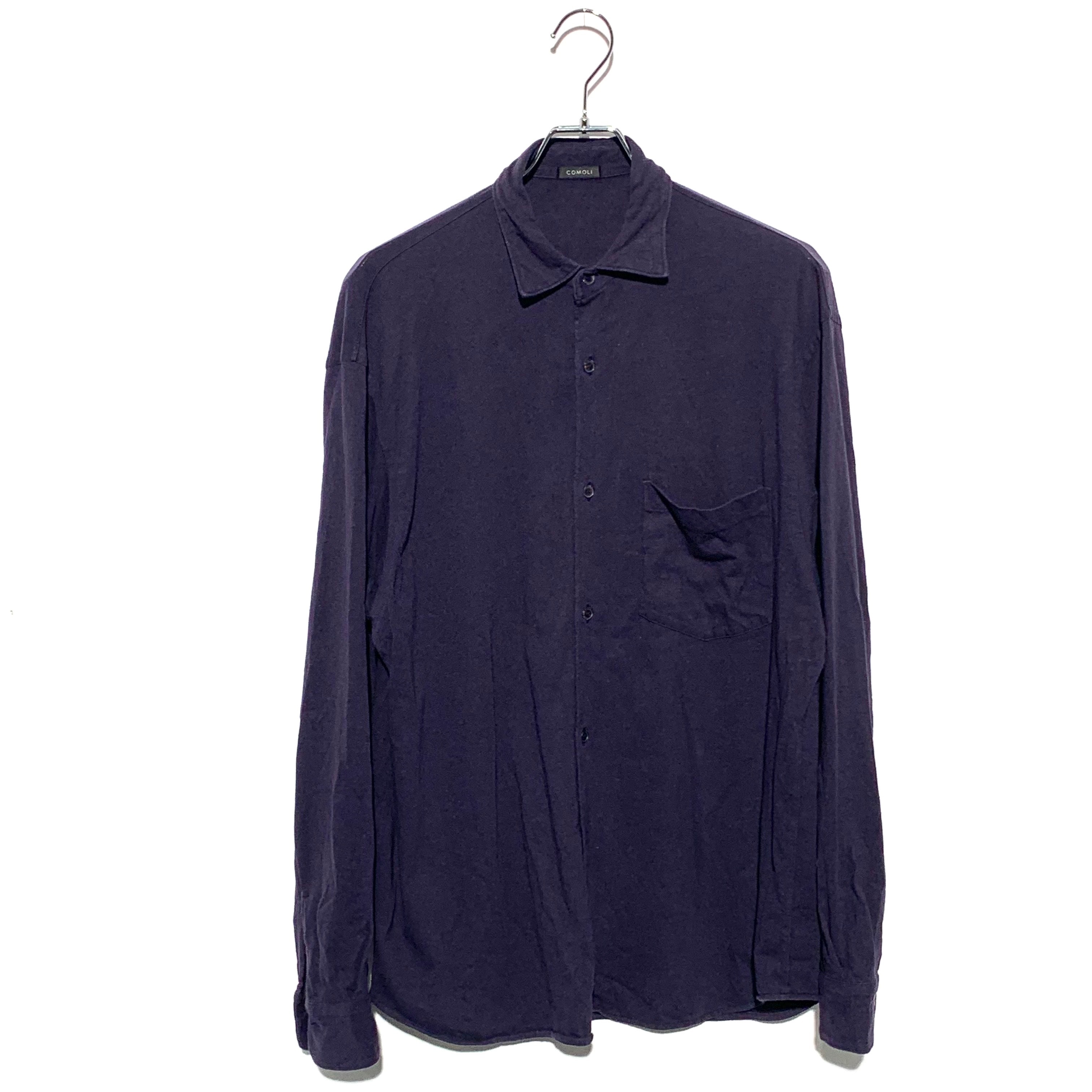 COMOLI Cotton Jersey COMOLI Shirt "Navy"
