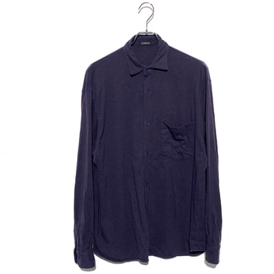 COMOLI Cotton Jersey COMOLI Shirt "Navy"