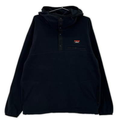 ナンガ N2530-1P112A 25AW ブラック AIR WARM FLEECE HOODIE アウォームフリースフーディー M