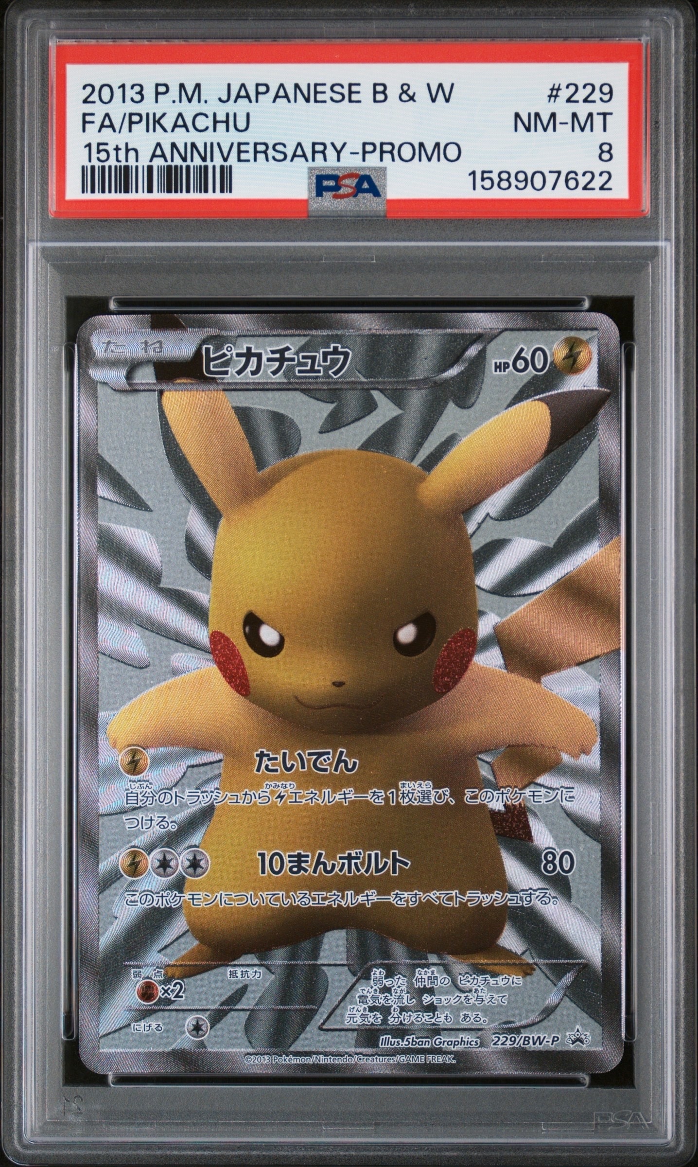 ピカチュウ P [BW-P 229/BW-P](プロモーションカード「ポケモン