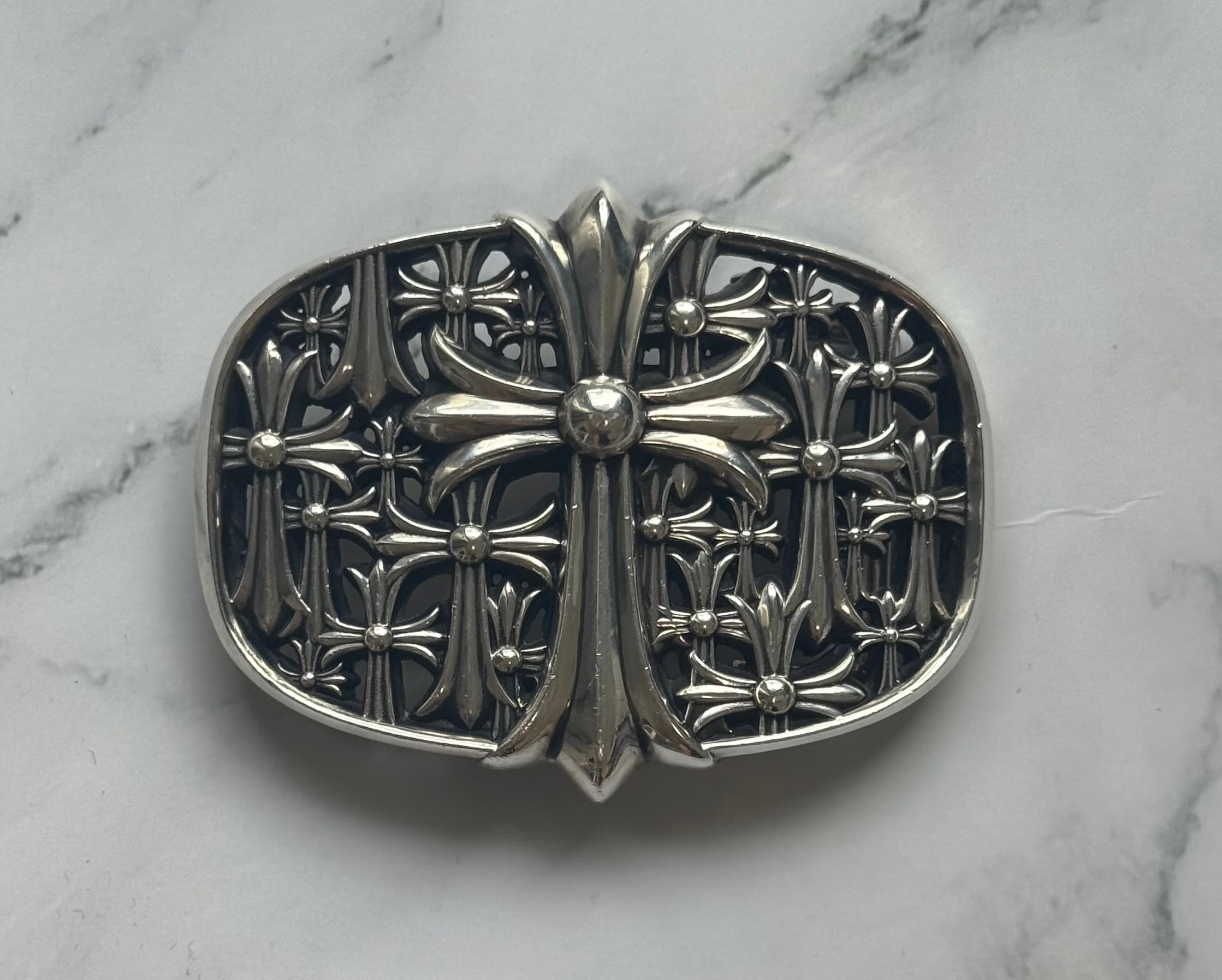 Chrome Hearts Semetary Buckle W1.5 "Silver"